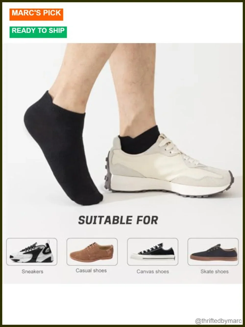 6 Pairs Bamboo Rayon Breathable Low Cut Ankle Socks